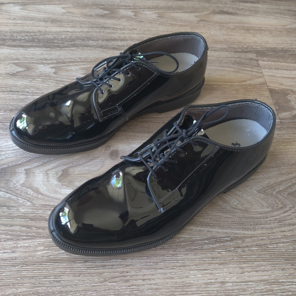 Military Bates High Shine Dress Shoe